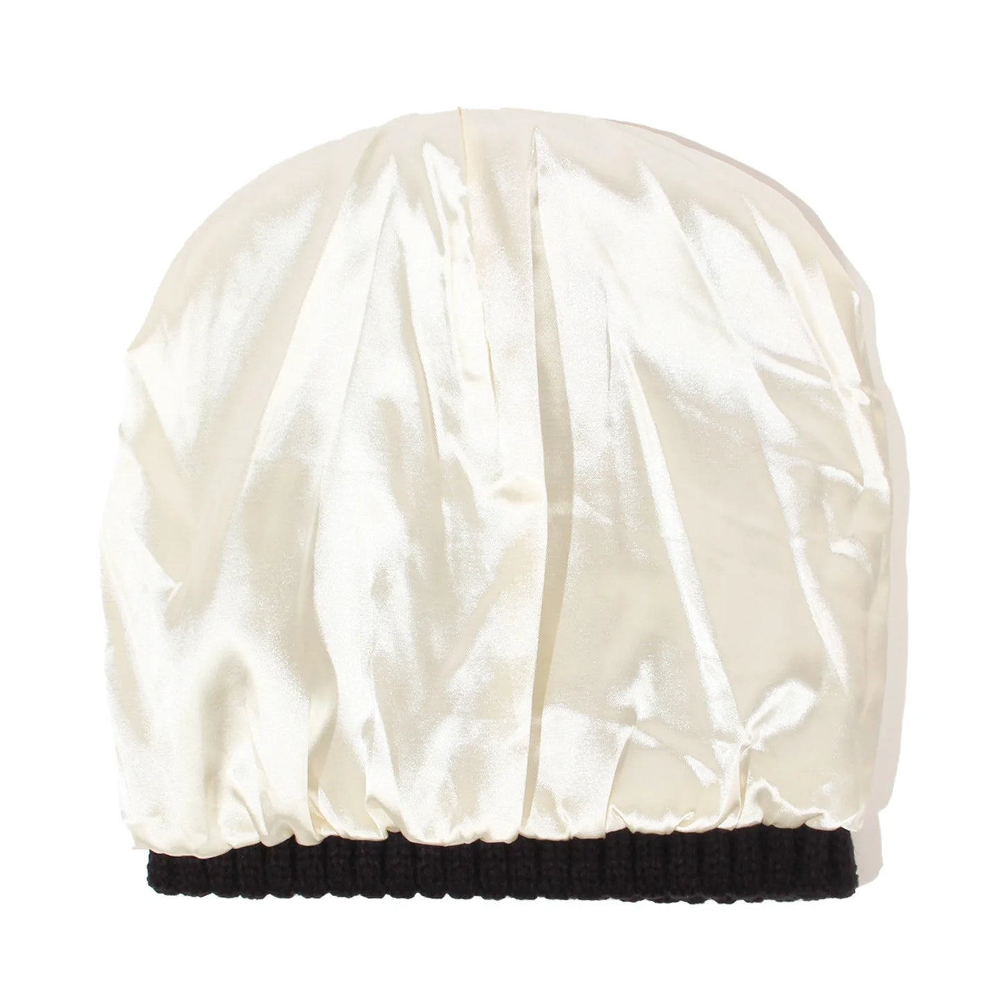 Kids - Silk Satin Lined Knitted Hat